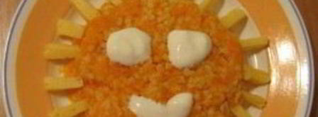 каша из тыквы с пшеном на плите. Шаг 5