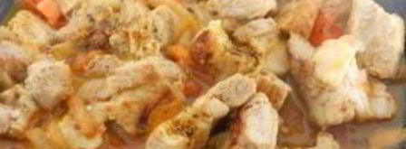 каша пшеничная со свининой. Шаг 3