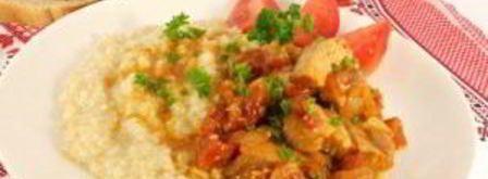 каша пшеничная со свининой. Шаг 4