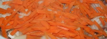 каша рисовая с индейкой. Шаг 2