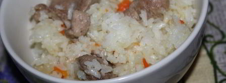 каша рисовая с индейкой. Шаг 8