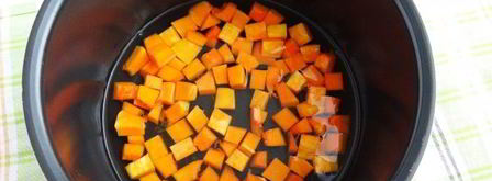 кукурузная каша с тыквой в мультиварке. Шаг 4