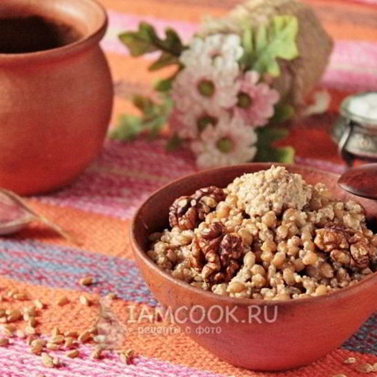 Рецепт кутьи по-грузински из пшеницы