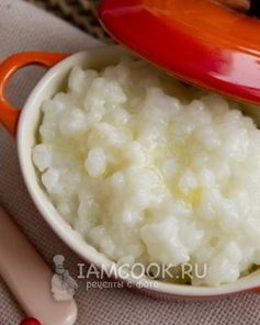 Молочная каша из саго