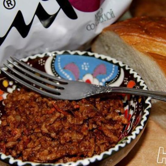 Рецепт мясной каши с отрубями