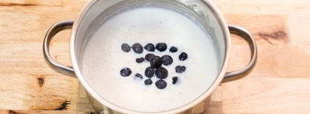 овсяная каша с черникой. Шаг 10