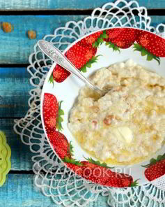 Овсяная каша на молоке