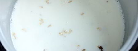 овсяная каша на молоке. Шаг 4