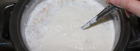 овсяная каша с бананом. Шаг 5