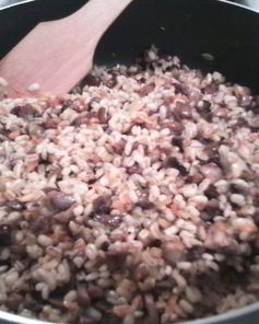 Перловая каша с грибами