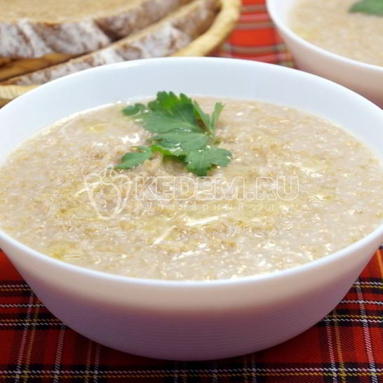 Рецепт пшеничной каши на воде полтавская