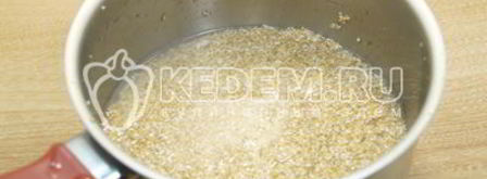 пшеничная каша на воде полтавская. Шаг 2