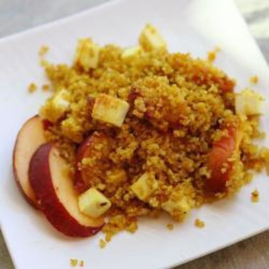 Рецепт пшеничной каши с фруктами