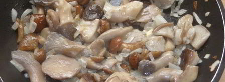 пшеничная каша с грибами вкуснотеево. Шаг 3