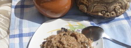 пшеничная каша с грибами вкуснотеево. Шаг 5