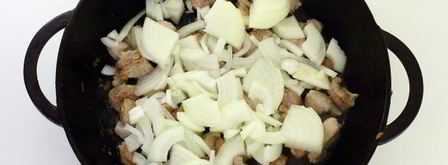 пшеничная каша с мясом. Шаг 7