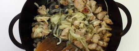 пшеничная каша с мясом. Шаг 8