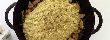 пшеничная каша с мясом. Шаг 10