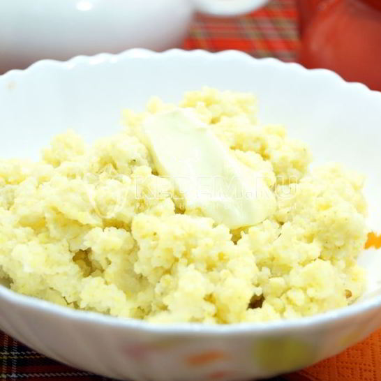 Рецепт пшенной каши на молоке