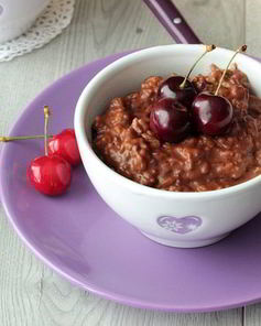 Шоколадная рисовая каша