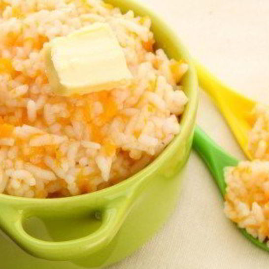 Рецепт тыквенной каши с рисом и орехами