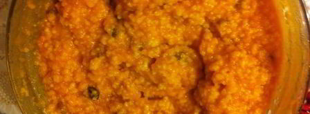 тыквенная каша с сухофруктами в горшочках. Шаг 2