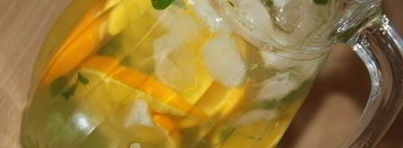 апельсиновый напиток с мятой. Шаг 5