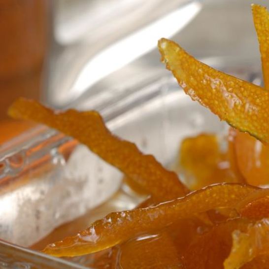 Рецепт апельсиновых корочек в сиропе