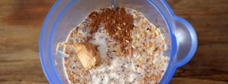 арахисовый протеиновый коктейль. Шаг 7