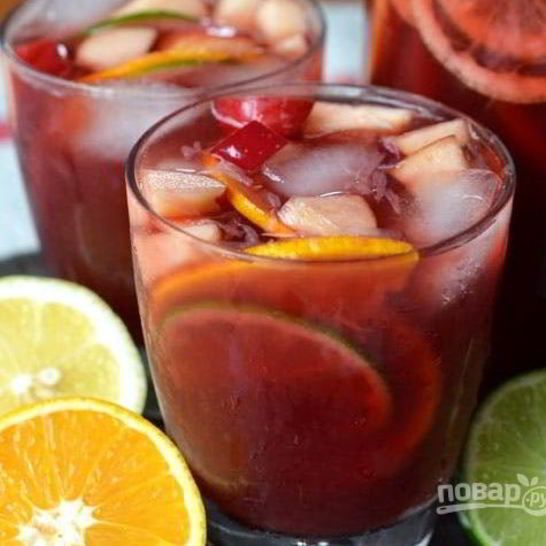 Рецепт безалкогольного коктейля с соком