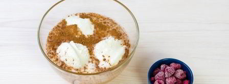 безалкогольный коктейль снежок. Шаг 9