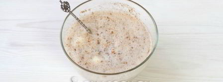 безалкогольный коктейль снежок. Шаг 10