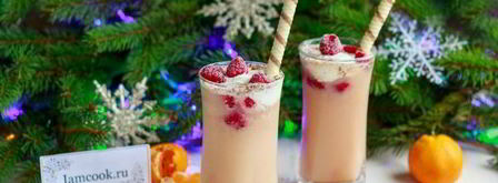 безалкогольный коктейль снежок. Шаг 12