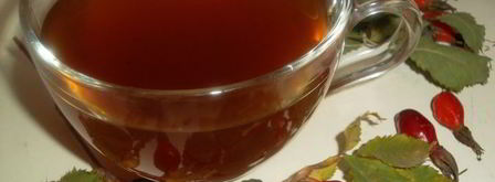 чай из плодов шиповника с мелиссой. Шаг 7