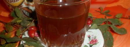 чай из плодов шиповника с мелиссой. Шаг 8