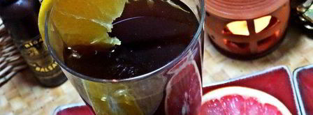 чай пуэр с цитрусами и бальзамом. Шаг 12