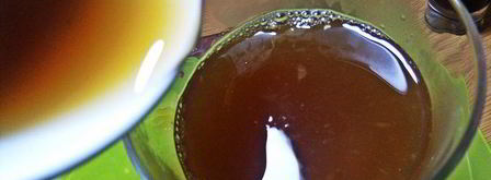 чай пуэр с цитрусами и бальзамом. Шаг 9