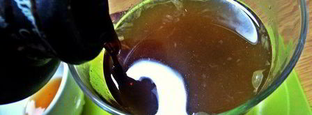 чай пуэр с цитрусами и бальзамом. Шаг 10