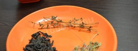 чай с чабрецом. Шаг 4