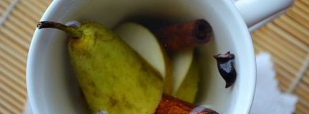 чай с грушей и белым перцем. Шаг 2