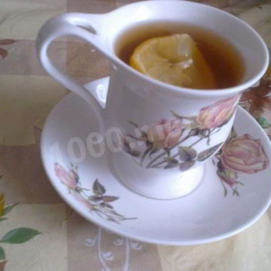 Рецепт чая с лимонома и медома