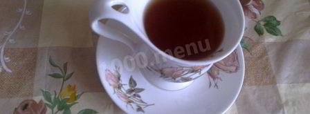 чай с лимоном и медом. Шаг 4