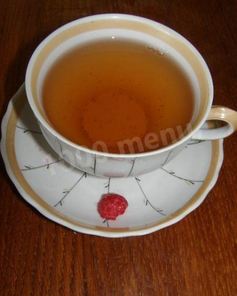 Чай с малиной