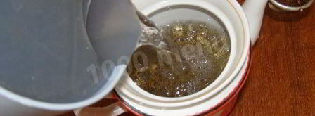 чай с малиной. Шаг 2