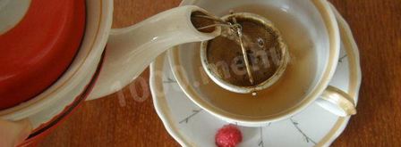 чай с малиной. Шаг 5