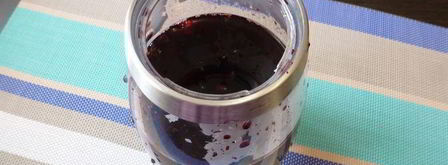 черничный холодный чай с мятой и базиликом. Шаг 2