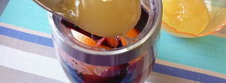 черничный холодный чай с мятой и базиликом. Шаг 5