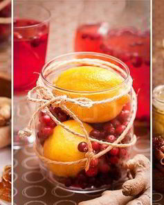 Имбирный чай с лимоном