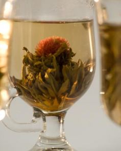 Китайский зеленый связанный чай