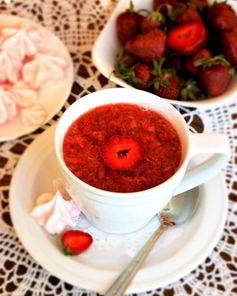 Клубничный чай